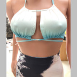 2 Piece Summer Skirt Set For Women 8107