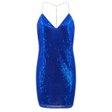 Glitter Sequin Party Dress 2350