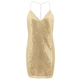 Glitter Sequin Party Dress 2350