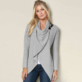 Women Knit Sweater Cardigan 5524