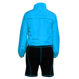 Sport Jacket Zipper And Shorts Set 9394