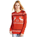 4 Colors Christmas Sweater Women 5525