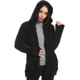 Plus Size Women Hoodie Jacket DK073