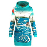 3D Printed Hoodie Sweatshirts Women BEV001