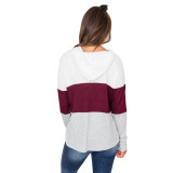 Color Block Hoodie Sweatshirts X02