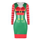 Long Sleeve Christmas Fancy Dress BCB001/002/005/006/009/010