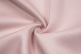 Pink Puff Sleeve Bodycon Dress 1734258
