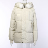 4 Colors Women Winter Long Cotton Padded Jacket 982007