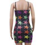 Star Sequin Dress 8166