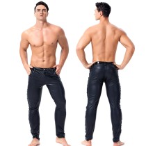 Men Leather Pants 6008