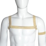 Sexy Men Bandage Top Gay Lingerie 6051