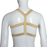  Sexy Men Bandage Top Gay Lingerie 6050