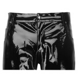 S-XXL PVC Leather Men Pants 6005