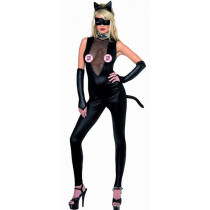 5PCS Sexy Lady Catsuit Costume 629