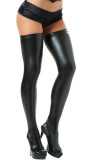 6 Colors Metallic Thigh High Stocking With Foot 1001