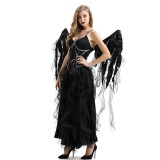M-XL Dark Angel Dress Costume 9038 