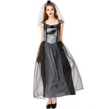 Women Adult Ghost Bride Party Cosplay Costume 3326