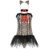 6PCS Sexy Lady Catsuit Costume 2834