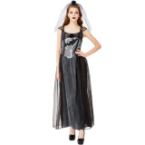 Women Adult Ghost Bride Party Cosplay Costume 3326