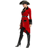 Hallowen Pirate Costume Women 4212