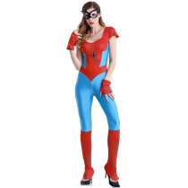Short Sleeve Spider Costume For Women 1511