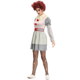 Adult Women Clown Costume 4284
