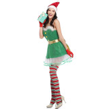 M-XL Women Christmas Costume without Stockings 1945
