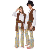 Halloween Hippie Costume for Couples 19035