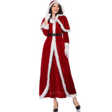 M-XL Women Christmas Queen Costume 1936