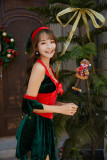Women Santa Costume(M,XL) 8802