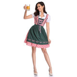 Plaid Beer Girl Costume 1857