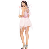 Pink Butterfly Cospaly Costume 2899