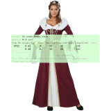 King Queen Christmas Costume for Men and Women 6921-6922