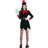 M-XL Women Christmas Costume with Stockings 1943