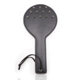 Metallic Rivets Leather Whipping Pad for Couple 282400072