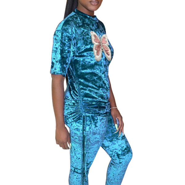 butterfly tracksuit pants