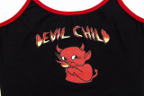 Gothic Devil Child Cami Crop Top 1733710