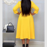 3 Colors Coat Style Dress For Women D022