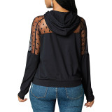 Women's Long Sleeve Hoodie T Shirt 8279