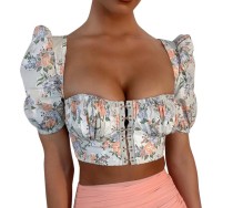 Floral Country Crop Tops For Juniors 1733790
