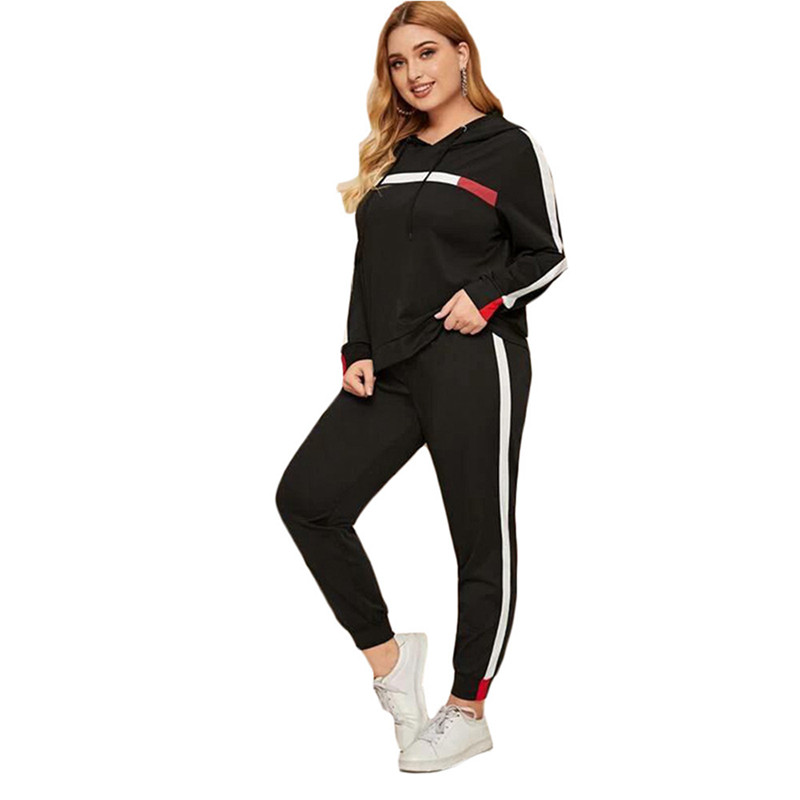 Hooded Plus Size Track Suits For Women