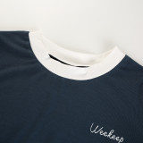 5 Colors Rib Knit Bodysuit Shirts For Women T0465M04