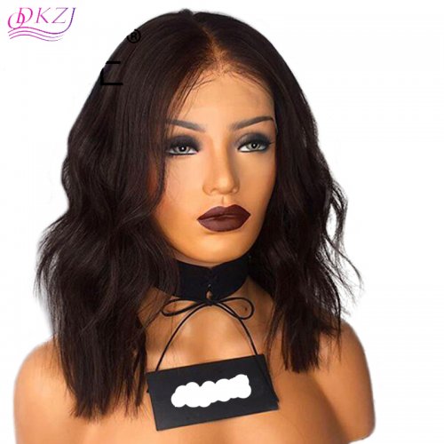 Us 87 Qdkzj Hair Wavy Human Hair Short Bob Wigs For All Women