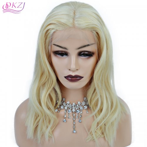 Us 118 Qdkzj Seven Hair Lace Front Wig 180 Platinum Blonde 613