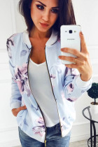 White and Purple Floral Jackets 27124-2