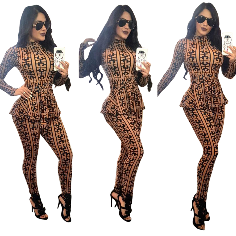 long sleeve peplum jumpsuit