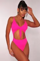 Sexy One-Piece Cut Out Swimsuit