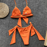 Two-Piece Tied Brazilian Swimwear