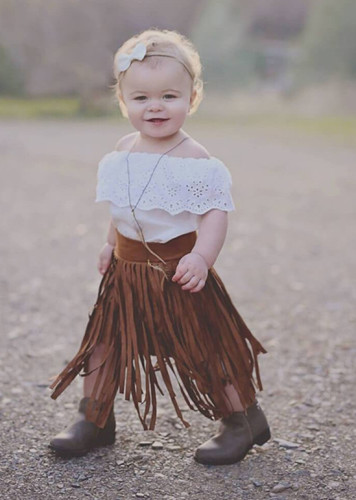 Baby Girl Tassels Skirt