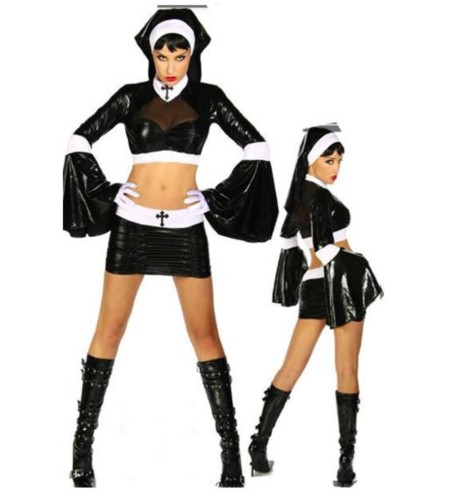 Frauen Sexy Nonne Kostüm
